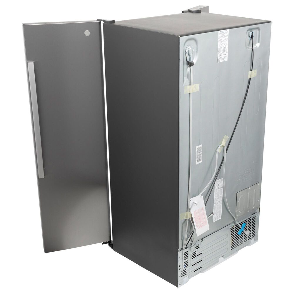 GE Appliances 25.3 Cu. Ft. Side by Side Refrigerator with External Dispenser in Fingerprint Resistant Stainless Steel, , large