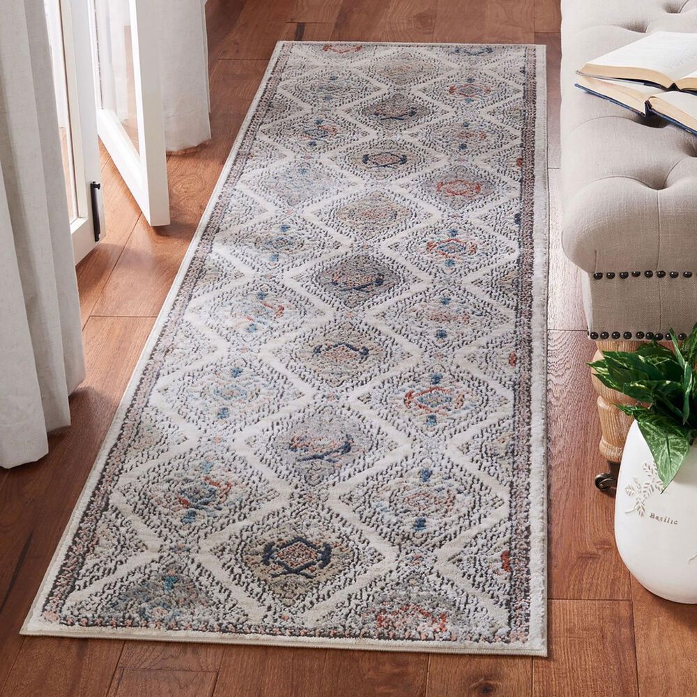 Safavieh Oregon ORE885 2&#39;2&quot; x 8&#39; Grey and Ivory Runner, , large