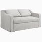 Lifestyle Solutions Haddington Convertible Loveseat in Linen, , large
