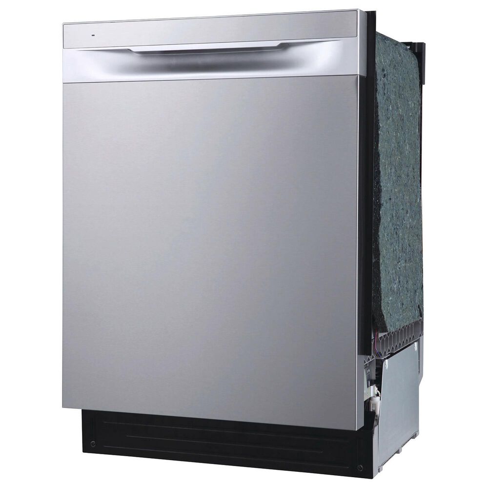Frigidaire 24&quot; Built-In Pocket Handle Dishwasher with Hybrid Tub in Stainless Steel, , large