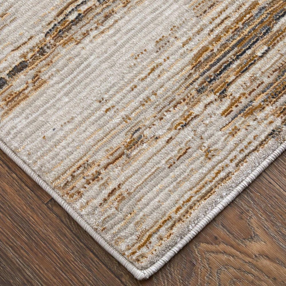 Feizy Deja 9&#39; x 12&#39;8&quot; Dark Taupe Area Rug, , large