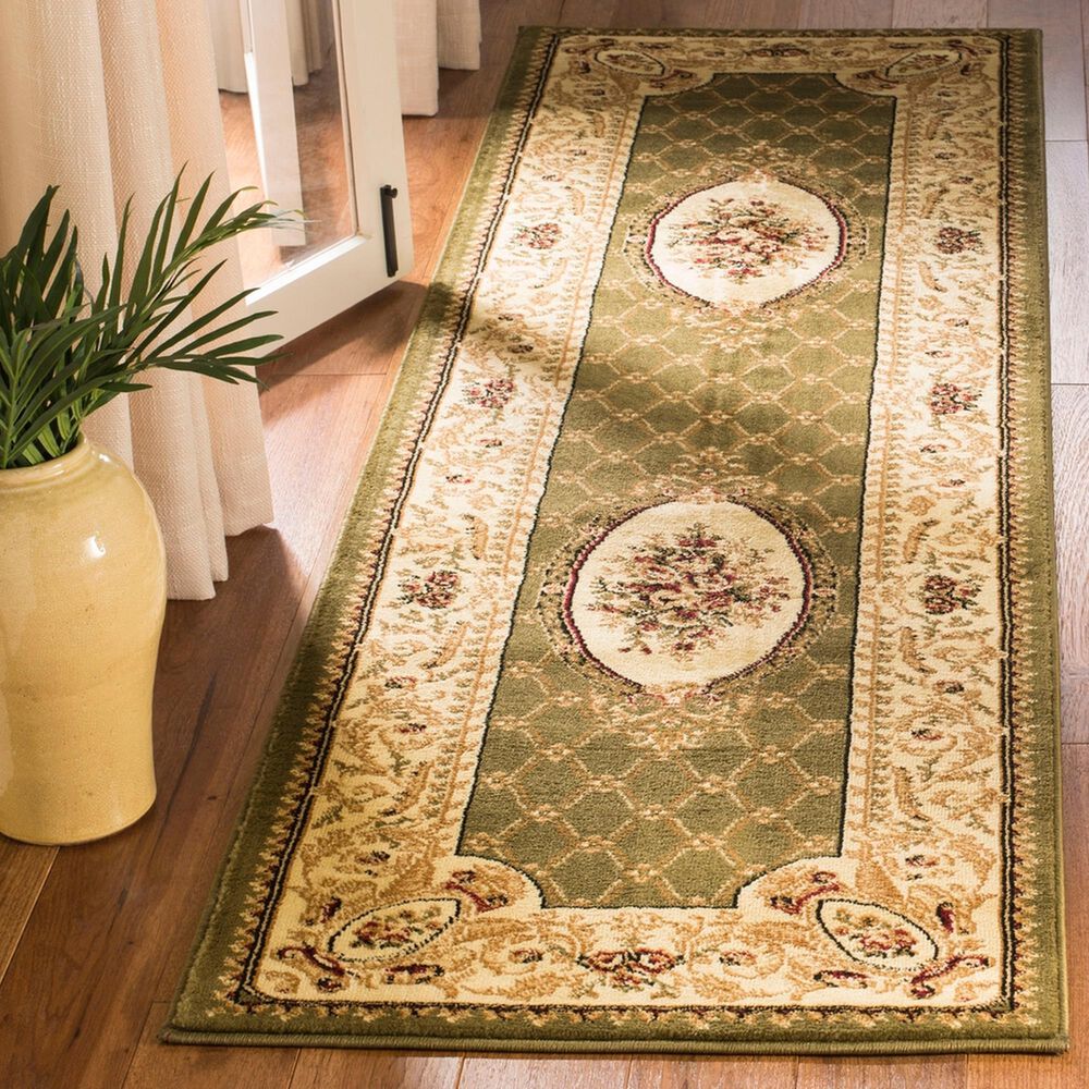 Safavieh Lyndhurst LNH223 2&#39;3&quot; x 8&#39; Sage and Ivory Runner, , large
