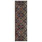 Safavieh Evoke EVK230S 2"2" x 7" Blue and Orange Runner, , large