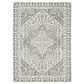 Oriental Weavers Montecito Medallion 2"3" x 7"6" Gray Runner, , large