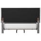Richlands Furniture Crestone King Upholstered Platform Bed in Gray, , large