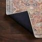 Loloi Adrian 7"6" x 9"6" Rust and Denim Area Rug, , large