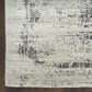 Nourison Harmony 7"9" x 9"9" Ivory and Charcoal Area Rug, , large