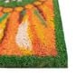 Trans-Ocean Import Natura Sunflower 2" x 3" Yellow, Orange, Green and White Door Mat, , large