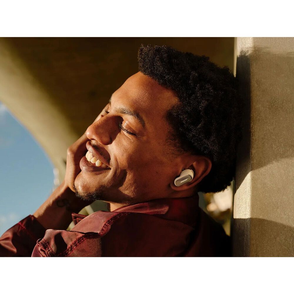Bose QuietComfort Ultra Wireless Noise Cancelling Earbuds in White Smoke &#40;2nd Gen&#41;, , large