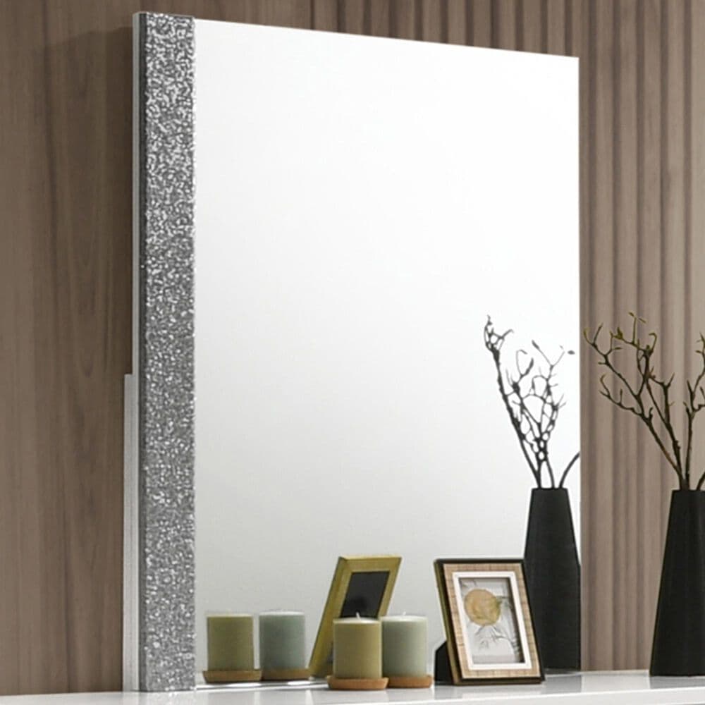 New Heritage Design Paradox Dresser Mirror in White Gloss, , large