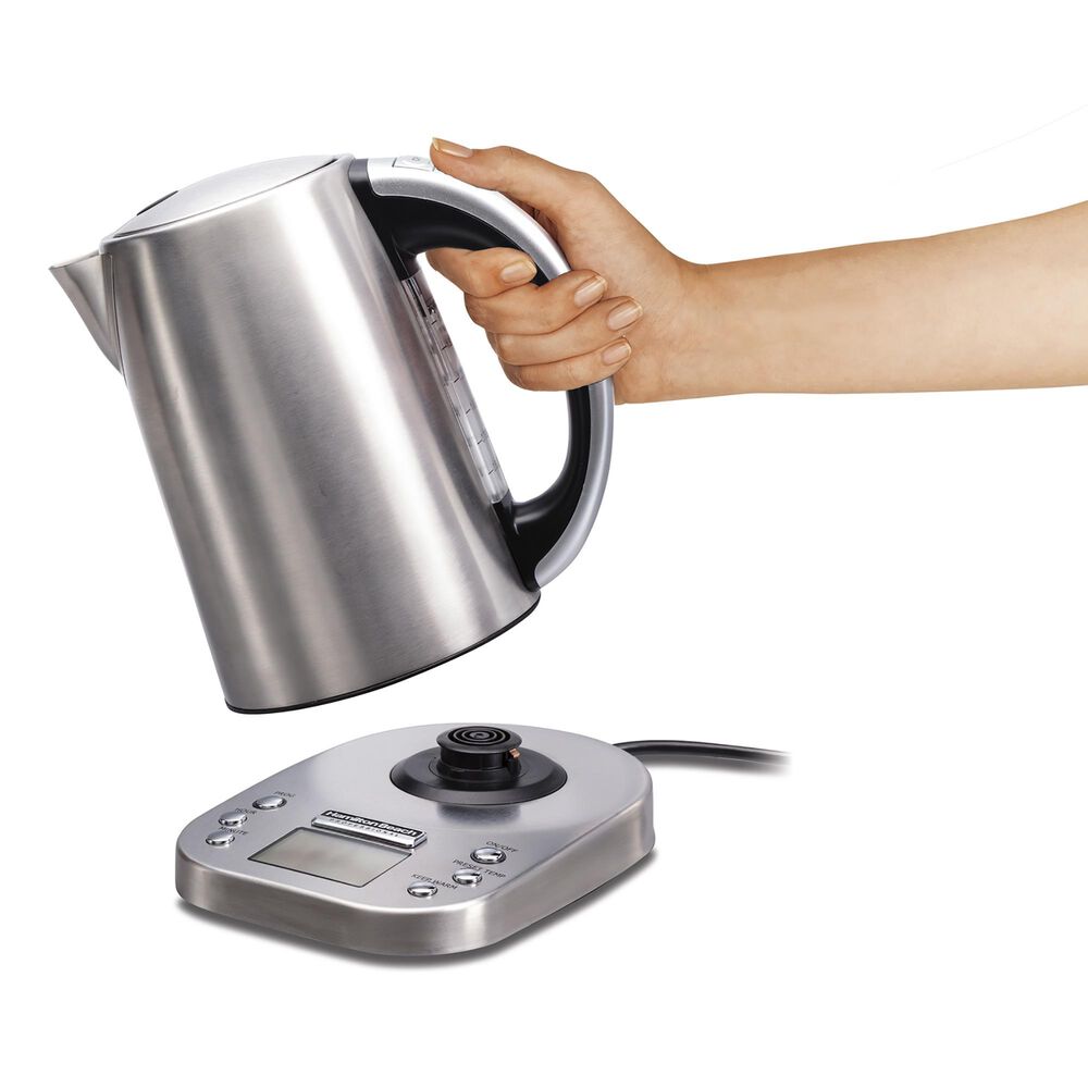 Hamilton Beach 1.7L Professional Digital Kettle in Stainless Steel, , large