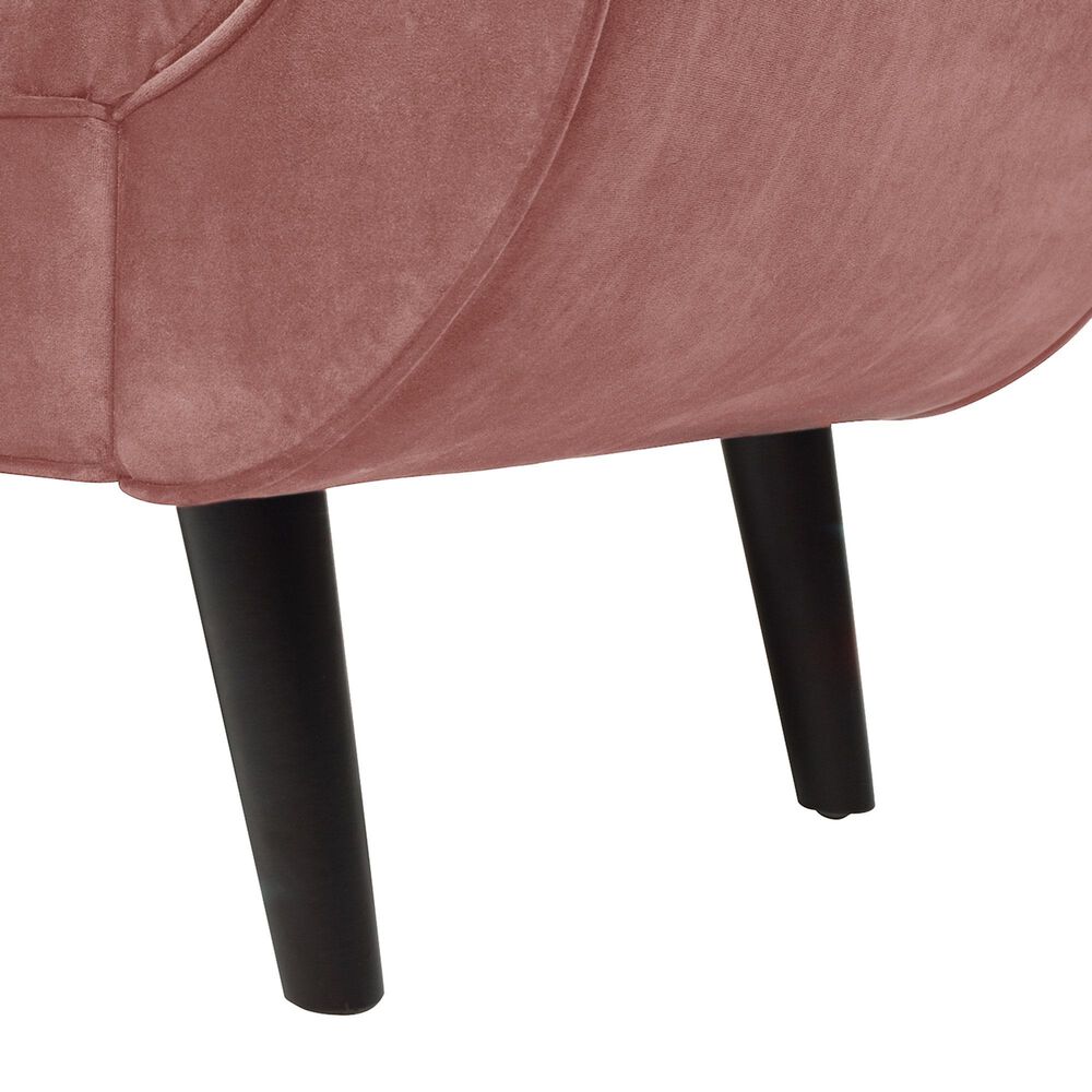 Jennifer Taylor Home Alma Entryway Bench in Ash Rose NFM