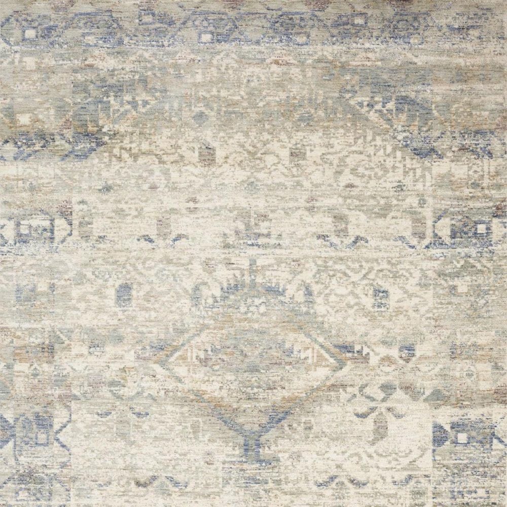 Loloi Revere REV-06 3&#39;9&quot; x 5&#39;9&quot; Ivory and Blue Area Rug, , large