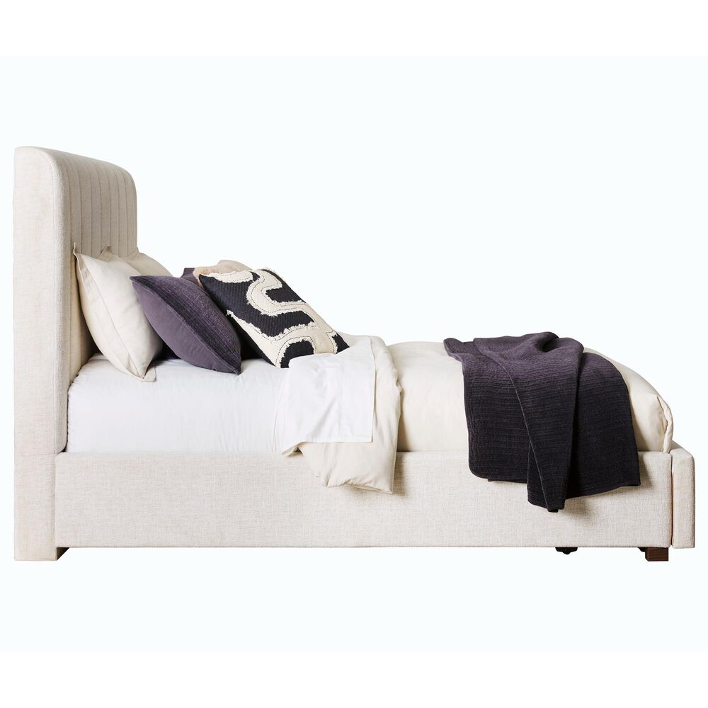 Ashley Shoralli Queen Upholstered Storage Bed in Beige, , large