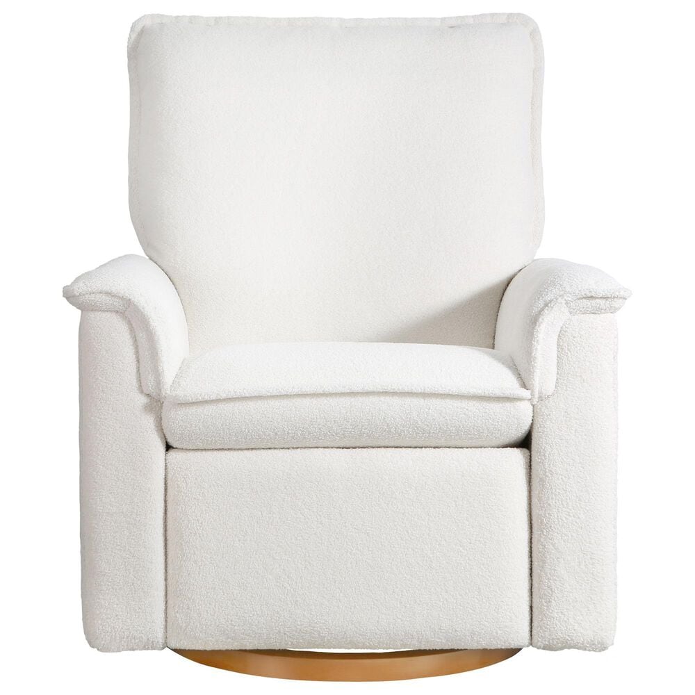Baby Appleseed Anza Power Swivel Recliner in Snow, , large