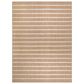 Nourison Positano POS03 Beige and Ivory 9" x 12" Indoor/Outdoor Area Rug, , large