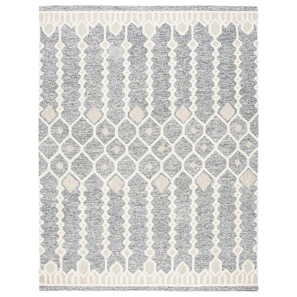 Safavieh Artistry 8" x 10" Ivory and Black Area Rug, , large