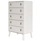 Ashley Aprilyn 5-Drawer Chest in White, , large