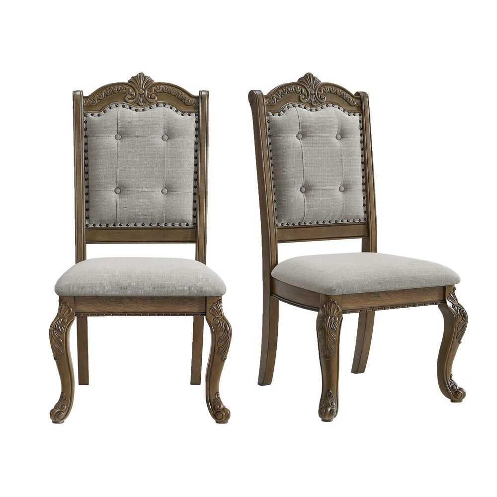 Mayberry Hill Madison Park Side Chair in Walnut, , large