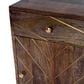 Butler Specialty Company Alda Chairside Chest in Medium Brown, , large