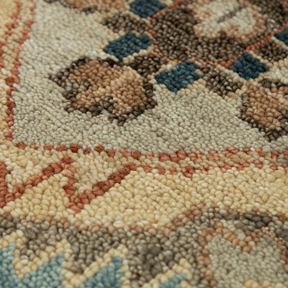RIZZY Belmont 10&#39; x 14&#39; Dark Brown and Light Blue Area Rug, , large