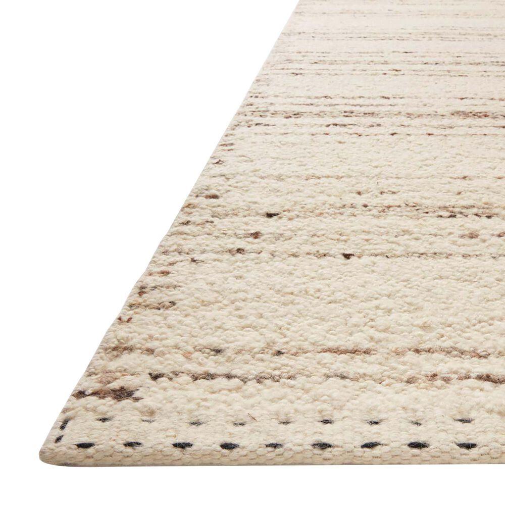 Loloi Roman 2&#39; x 3&#39; Ivory and Pebble, , large
