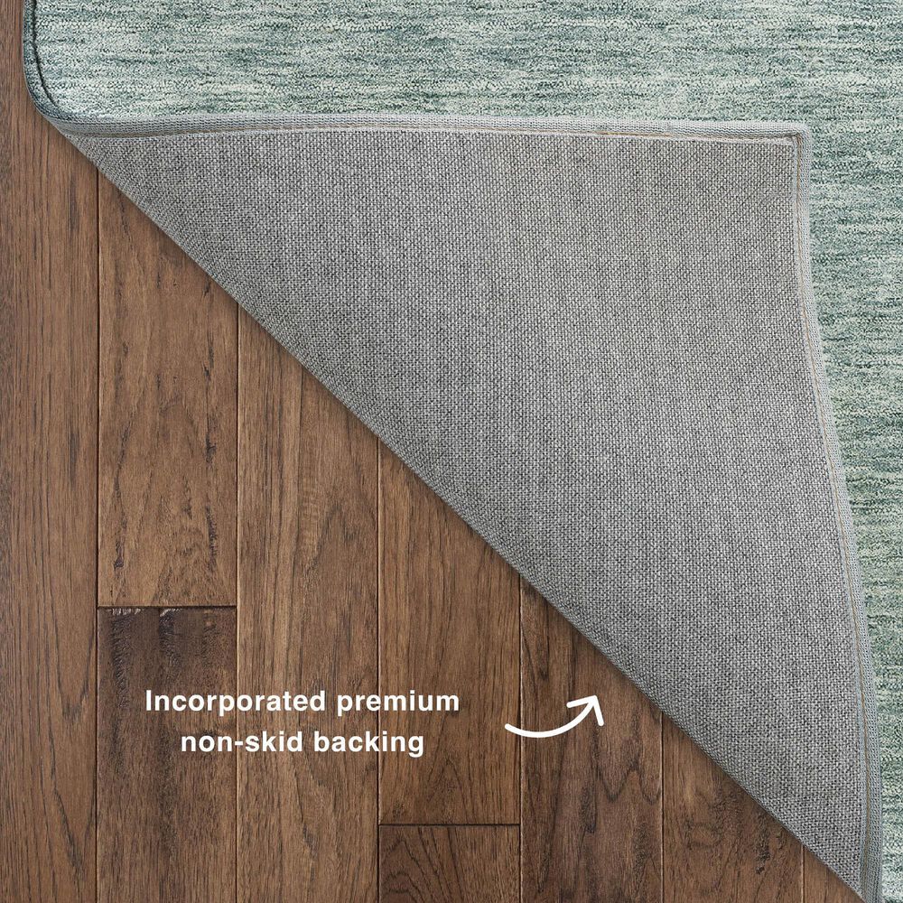 Dalyn Rug Company Soft Essentials Solid Sky 3' x 5' Indoor/Outdoor Area Rug, , large