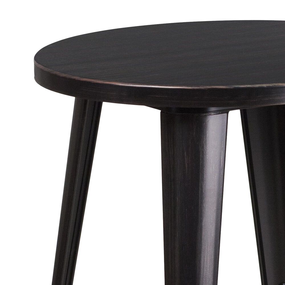 Flash Furniture 24&quot; Round Table in Gold, , large