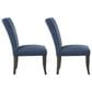 Valor Living Hamilton Side Chair with Atlantic Upholstery in Grey (Set of 2), , large