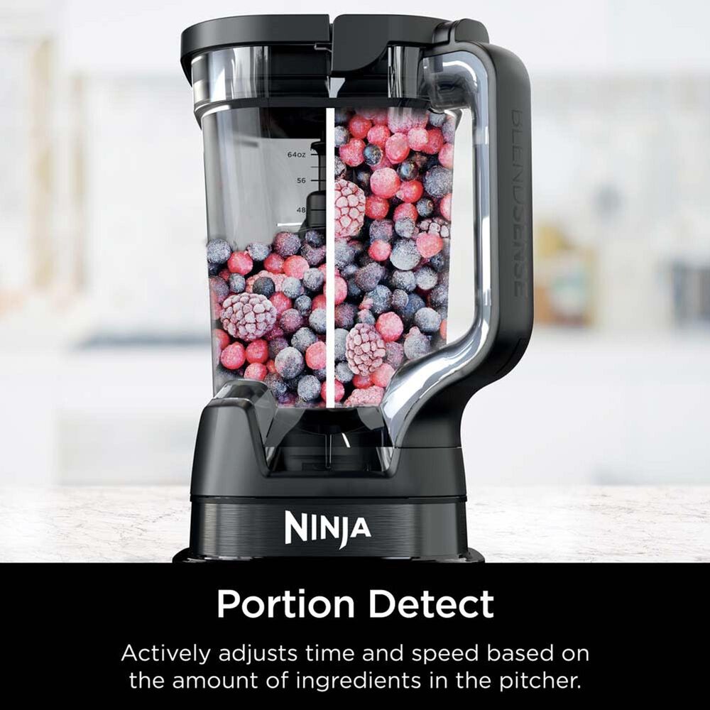 Shark Detect Kitchen System Power Blender Plus Processor Pro with BlendSense Technology in Black, , large