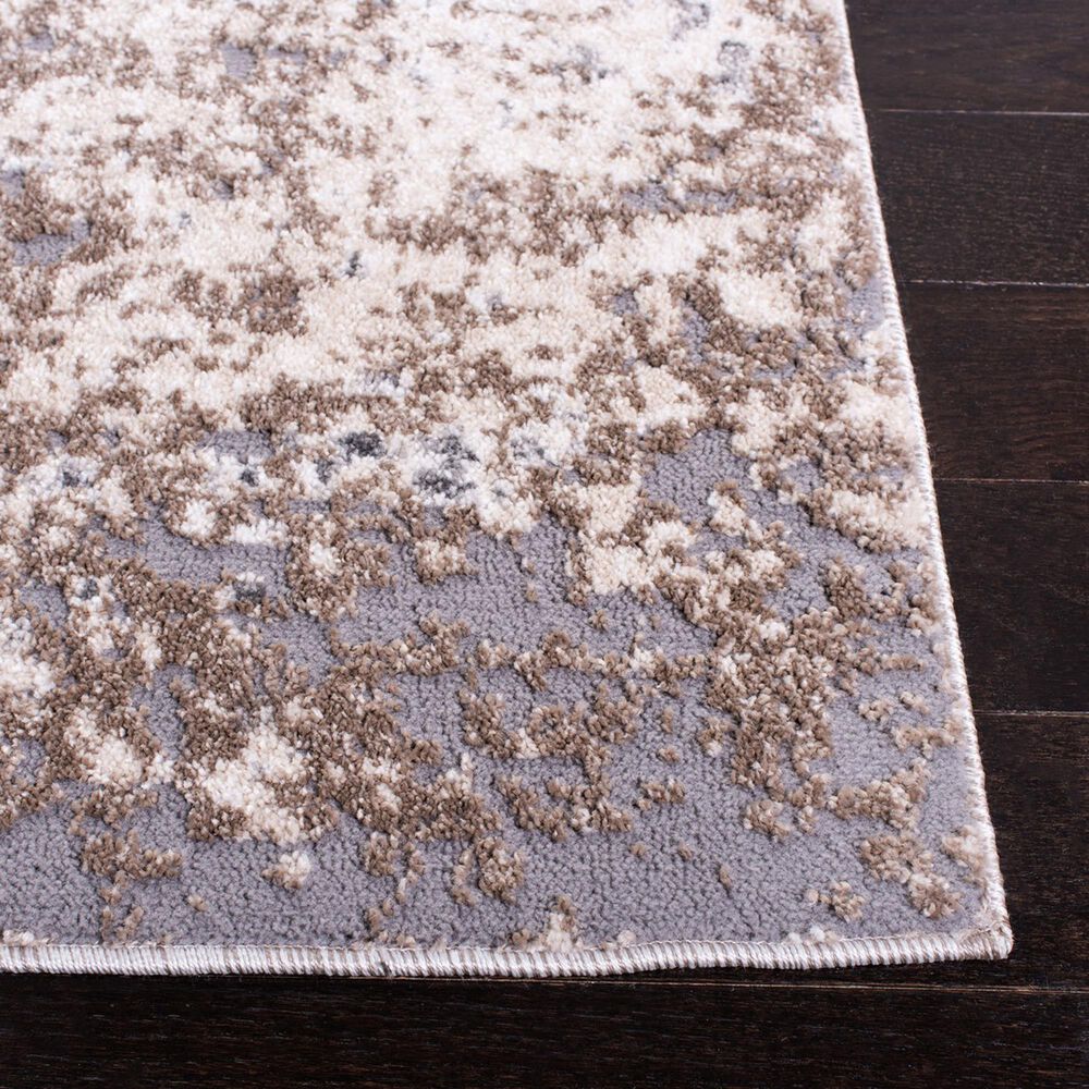 Safavieh Aston ASN799 2&#39; x 8&#39; Ivory and Grey Runner, , large