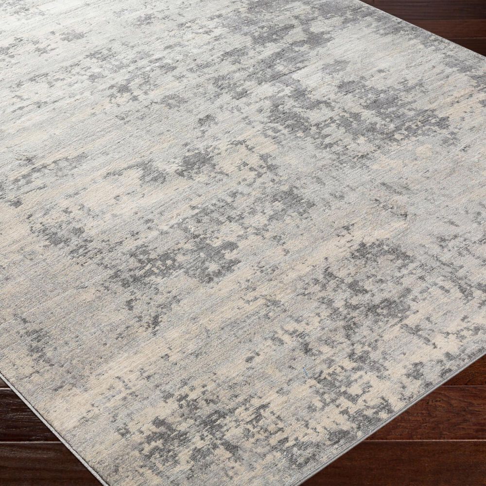 Surya Monaco MOC-2311 8&#39;10&quot; x 12&#39;4&quot; Silver Gray and Ivory Area Rug, , large