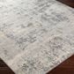 Surya Monaco MOC-2311 8"10" x 12"4" Silver Gray and Ivory Area Rug, , large
