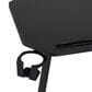Rta Products Llc U-Shaped Gaming Desk with Shelf and Tablet Holder in Black, , large