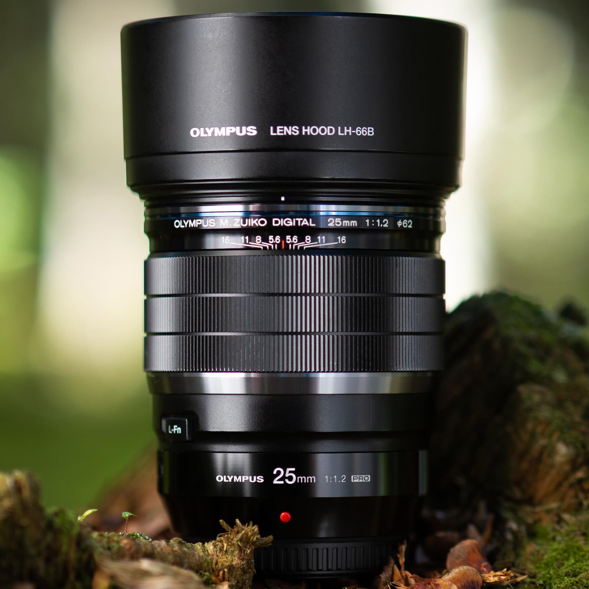 OM- System M.Zuiko Digital ED 25mm f/1.2 Pro Lens in Black