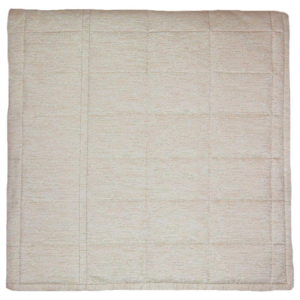 Ann Gish Stria King Coverlet in Pumice, , large
