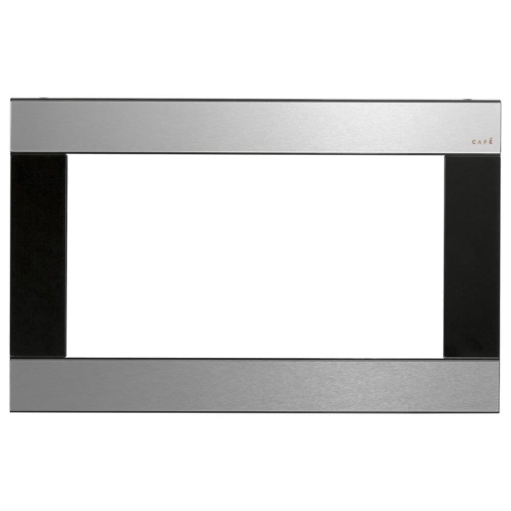 Cafe 27" Trim Kit for Countertop Microwave in Platinum Glass, , large