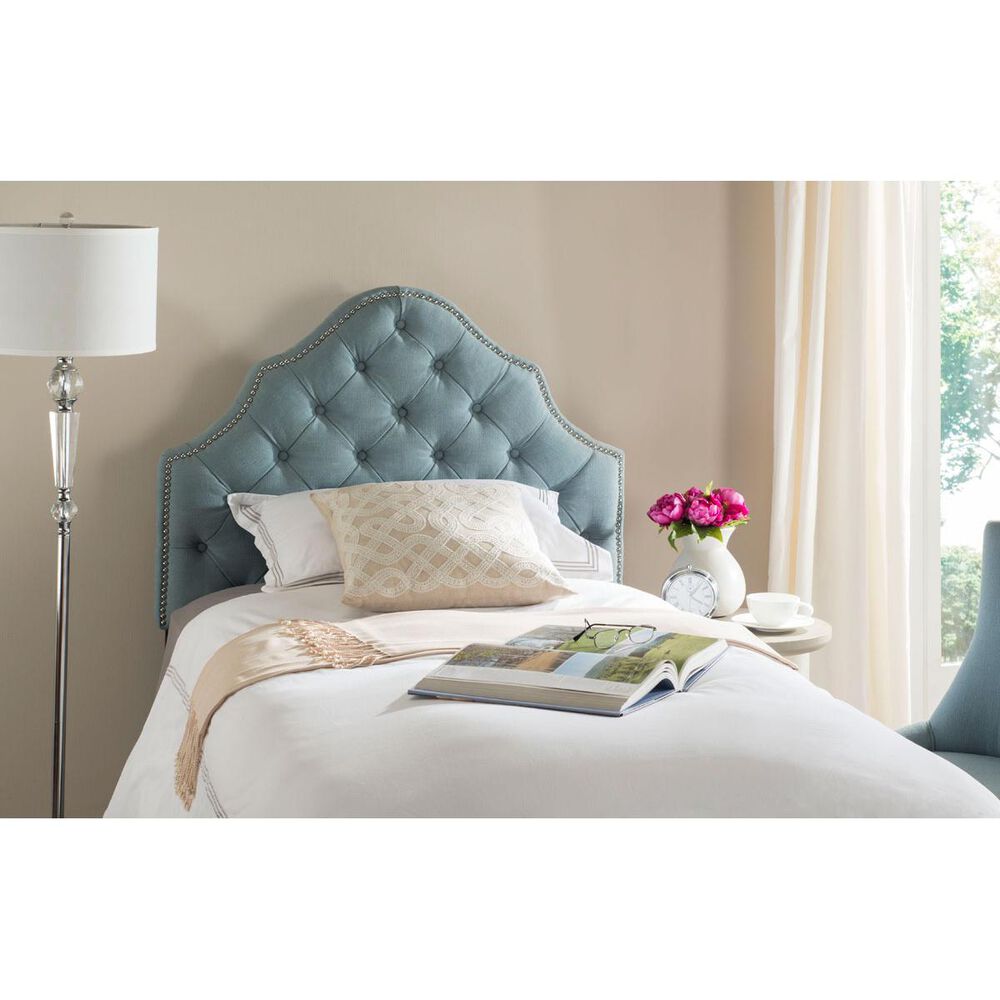 Safavieh Arebelle Twin Headboard in Sky Blue, , large