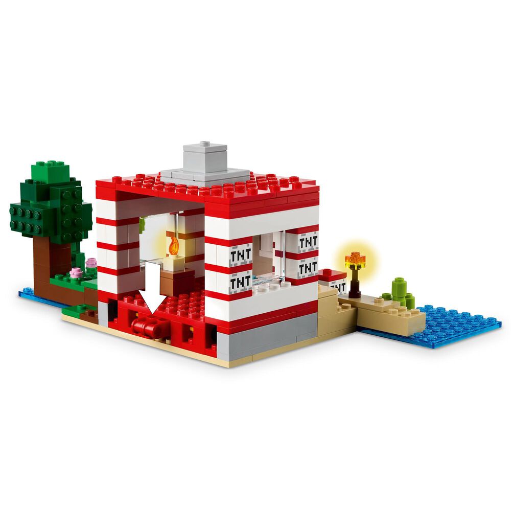 LEGO Minecraft The TNT Jungle House Building Set, , large