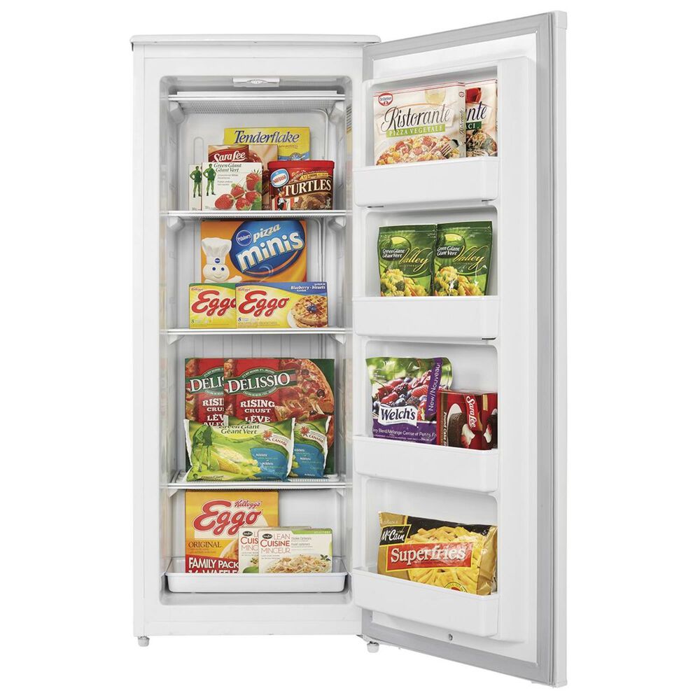 Danby 8.5 Cu. Ft. Freestanding Upright Freezer in White, , large
