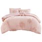Hampton Park Gracie 4-Piece Full/Queen Comforter Set in Pink, , large