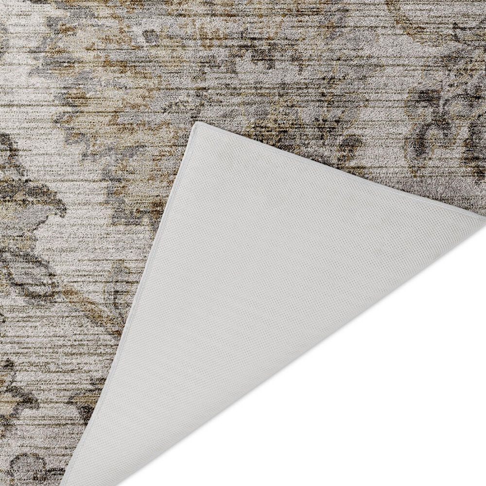Dalyn Rug Company Silk Road Linen, Ivory, Taupe, Beige and Silver 10&#39; x 14&#39; Area Rug, , large