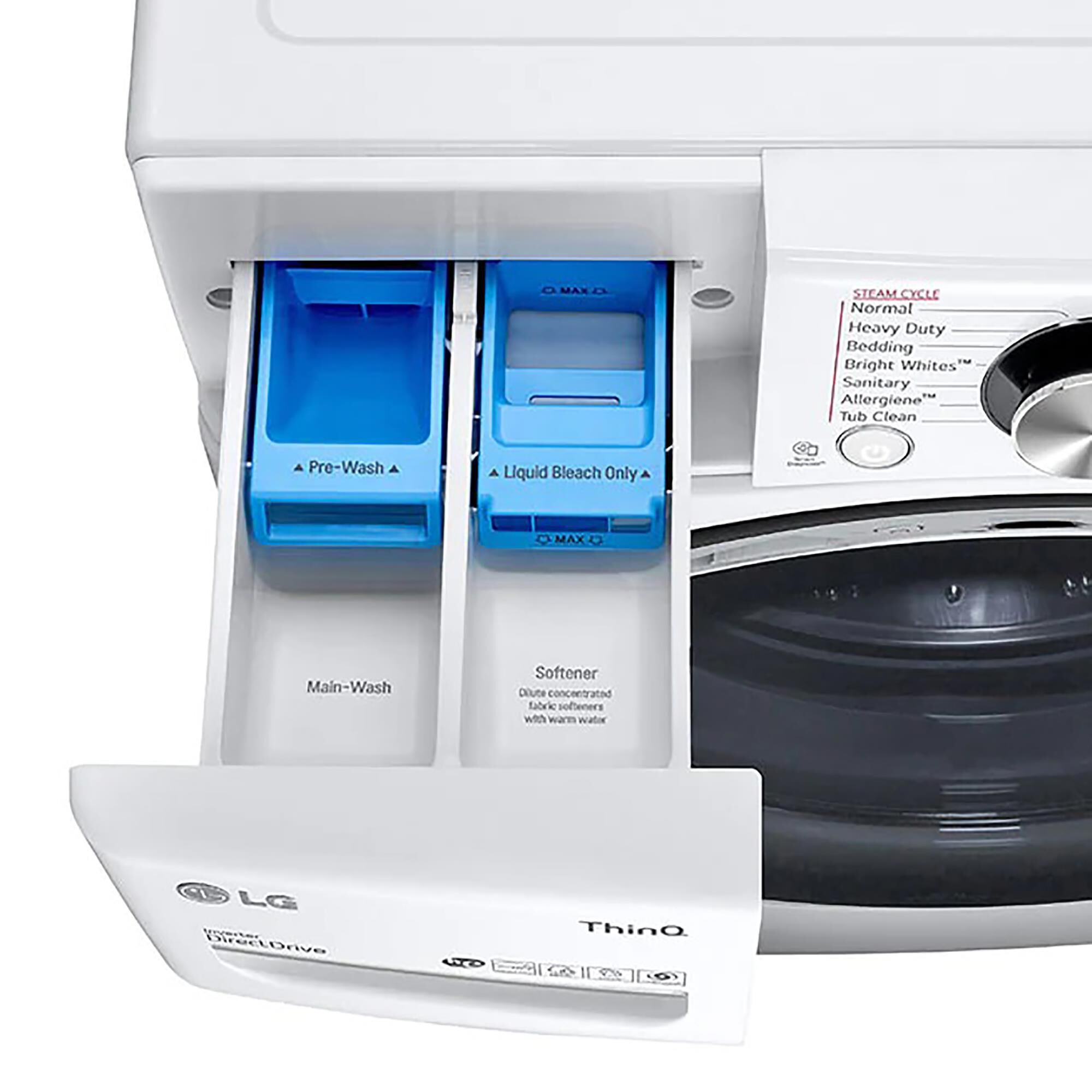 LG 5.0 Cu. Ft. Front Load Washer and 7.4 Cu. Ft. Electric Dryer