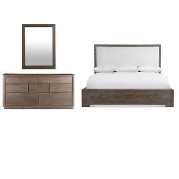 Bernhardt Outline 3-Piece Queen Panel Bedroom Set in Cassel, , large