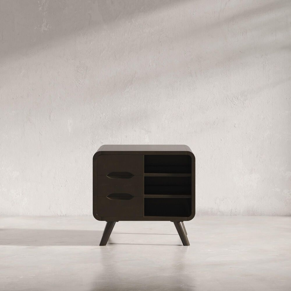 Waltham Marlowe End Table in Black, , large