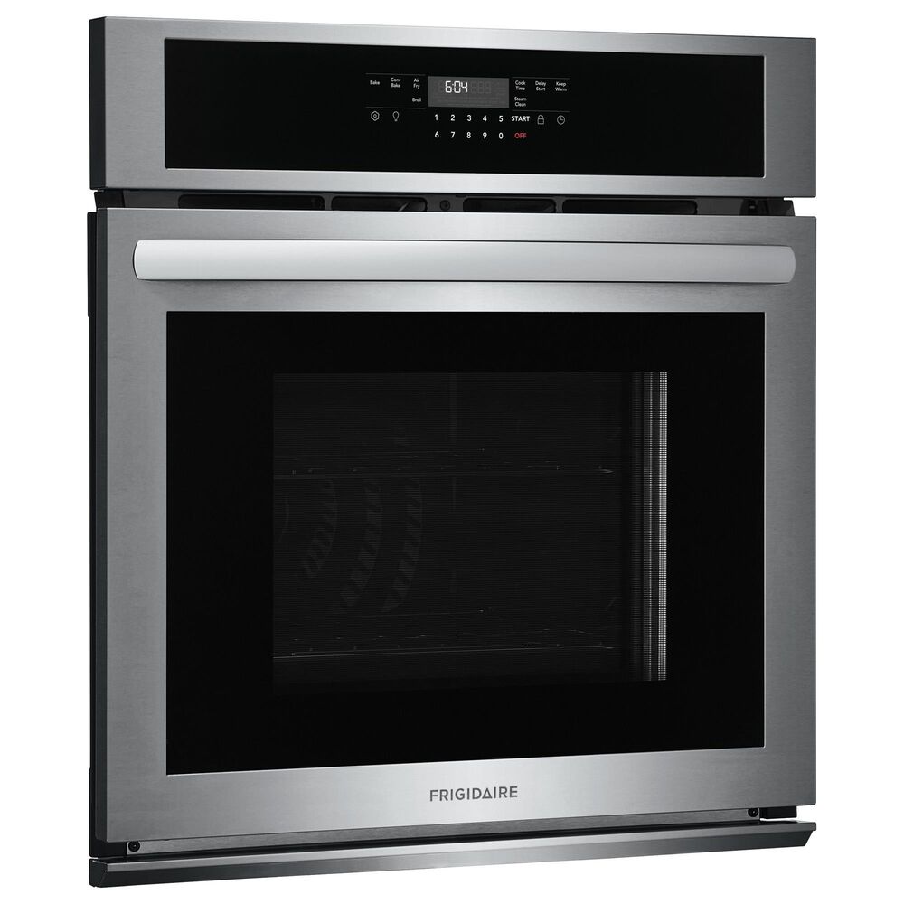 Frigidaire 27" Single Wall Oven with Air Fry in Stainless Steel, , large