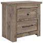 Ashley Rusticott 2-Drawer Nightstand in Brown, , large