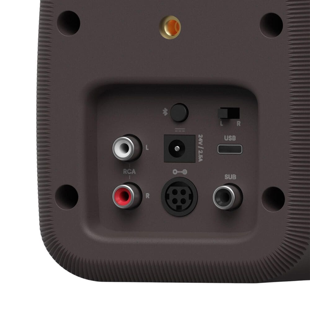 Kanto UKI Desktop Speakers with Bluetooth in Pumice (Pair), , large