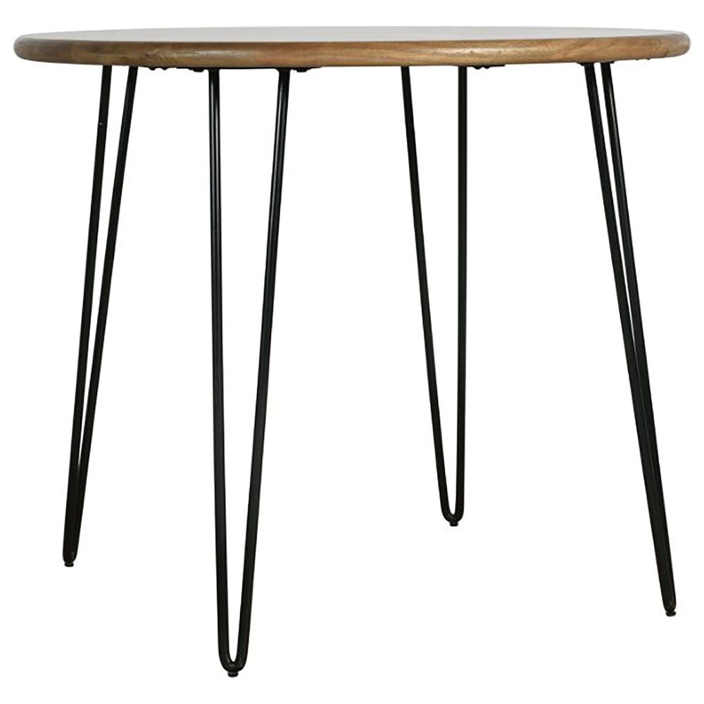 Waltham Urban Archive Brennan Counter Height Table in Golden and Black - Table Only, , large