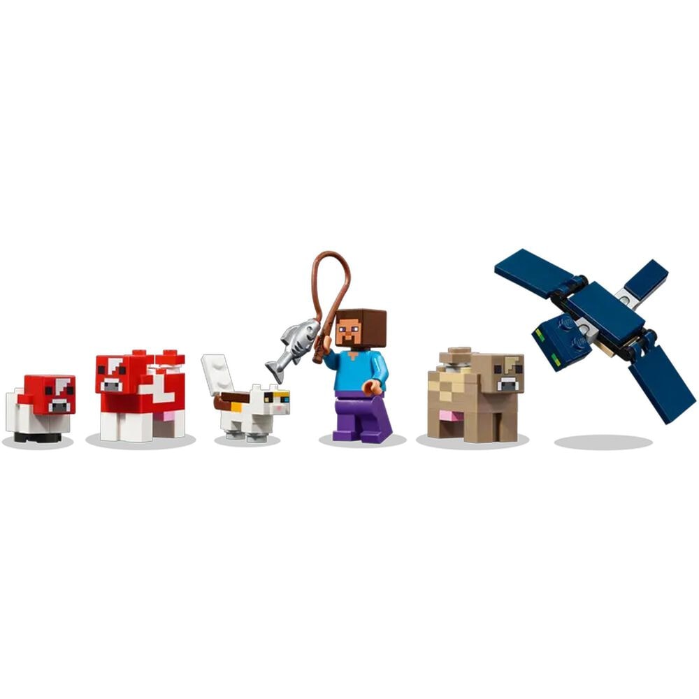 LEGO Minecraft The Mooshroom House, , large